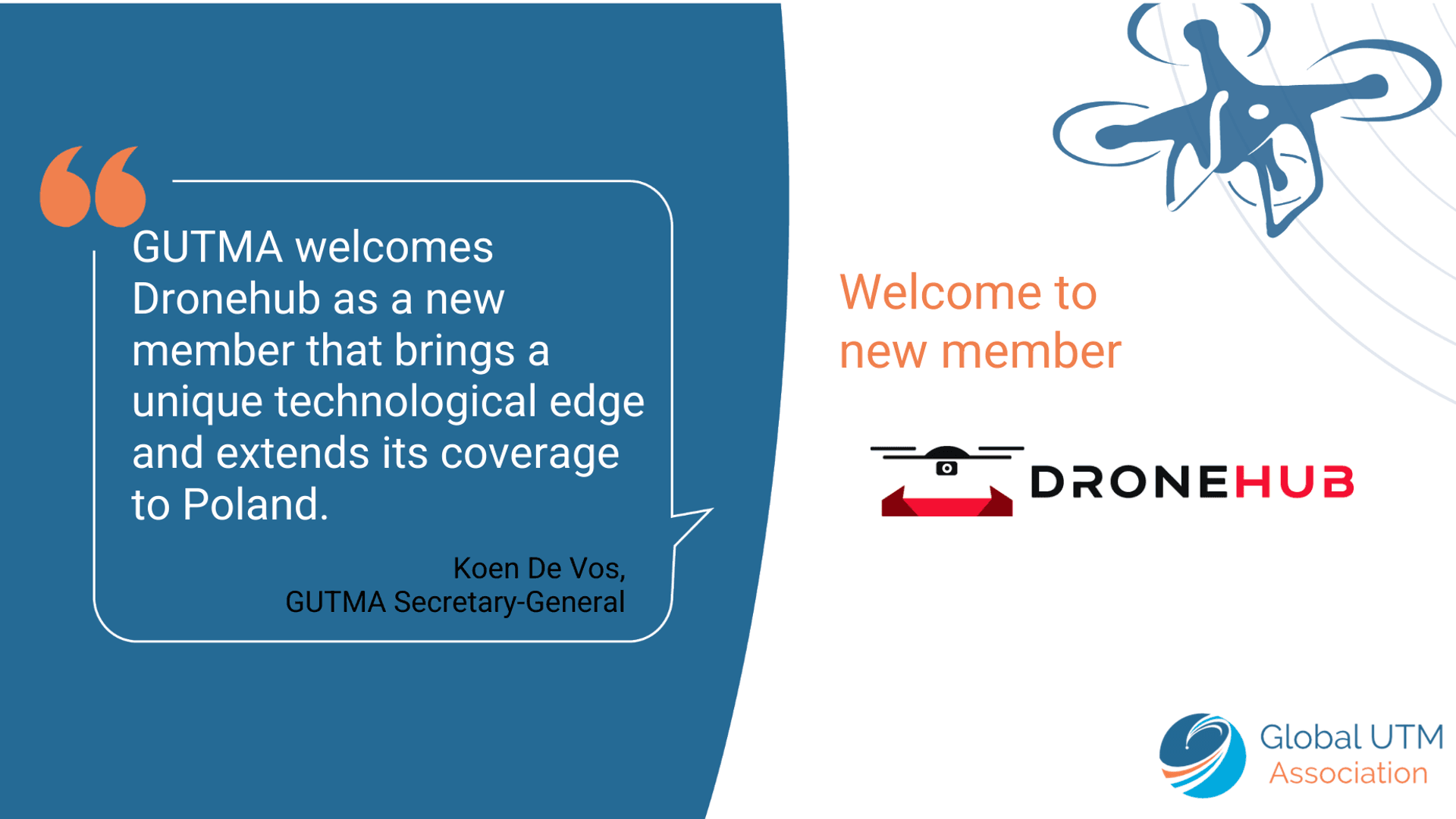 Joining GUTMA: Why the Co-Presidency of Drone-Traffic Standards Matters